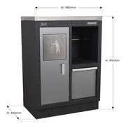 Sealey Modular Cabinet Multifunction 680mm APMS57 Sealey - Dynamic Drive