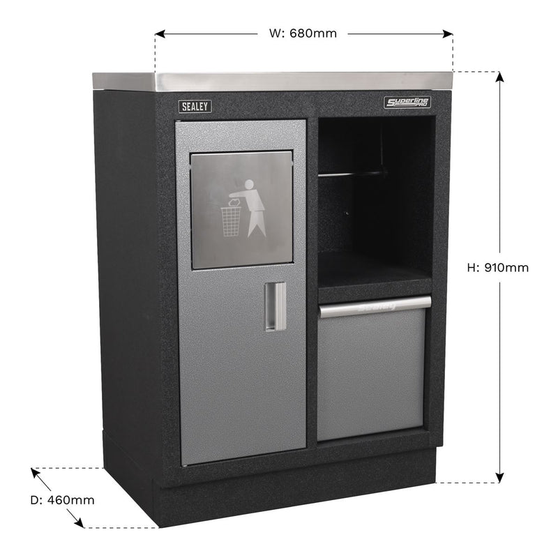 Sealey Modular Cabinet Multifunction 680mm APMS57 Sealey - Dynamic Drive