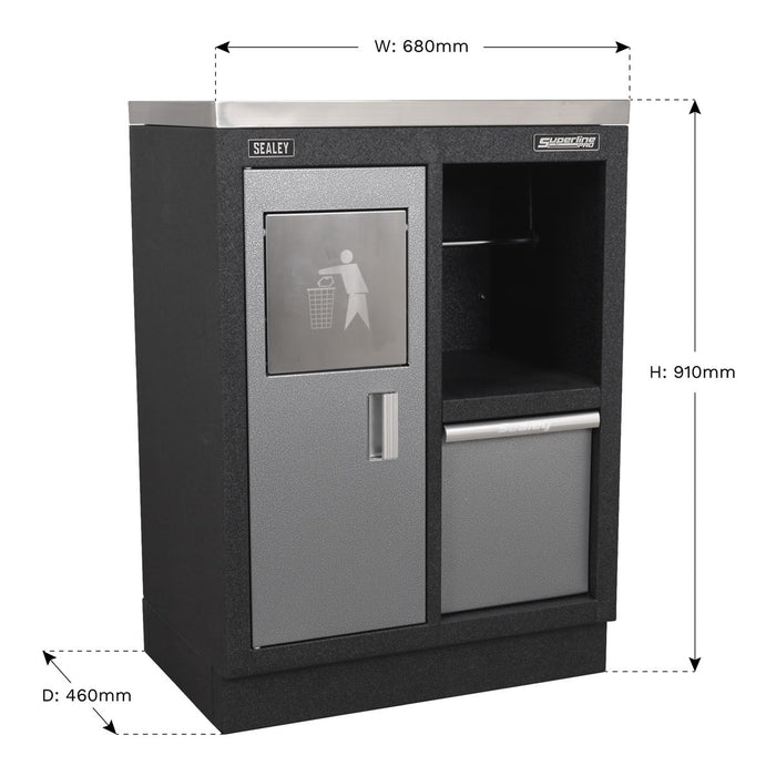 Sealey Modular Cabinet Multifunction 680mm APMS57 Sealey - Dynamic Drive
