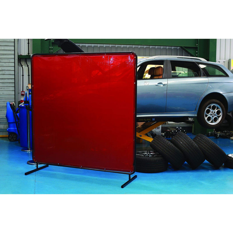 Laser Welding Screen/Curtain 1.74 x 2.34m 7322 Laser - Dynamic Drive