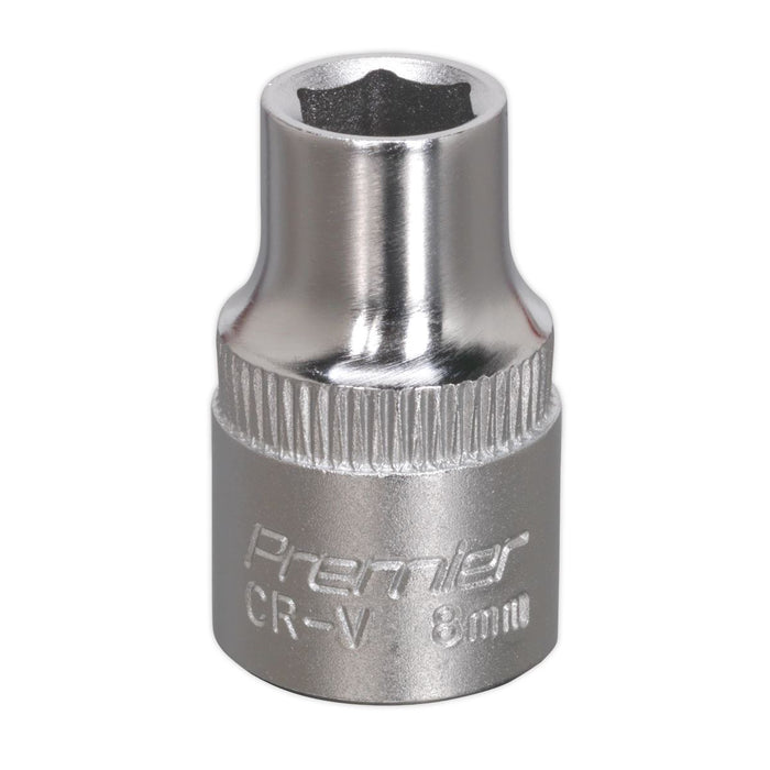 Sealey WallDrive Socket 8mm 3/8"Sq Drive S3808 Sealey - Dynamic Drive