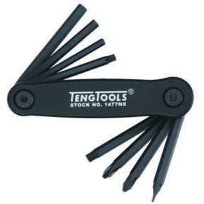 Teng Tools Folding Key Set Mixed 8 Pieces Teng Tools - Dynamic Drive