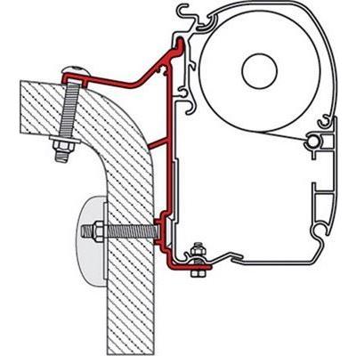 Fiamma 400cm Adapter Bracket for Hymer Van/B2 for F45 F70 Awnings 98655-245 Fiamma - Dynamic Drive