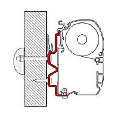 Fiamma 450cm Adapter Bracket Fiat Rapido Serie 9DF / 9M / 10 for F45 F70 Awning Fiamma - Dynamic Drive