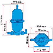 Fiamma A20 Expansion Tank - Accumulator Tank - Caravan / Motorhome / Boat 02478-01- Fiamma - Dynamic Drive