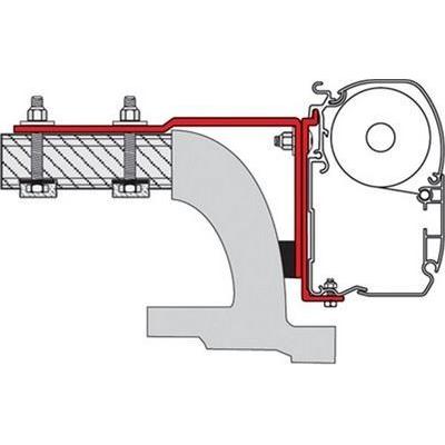 Fiamma Adapter Mounting Brackets Mercedes Vito Before 2004 For F45 F70 Awnings 98655-284 Fiamma - Dynamic Drive