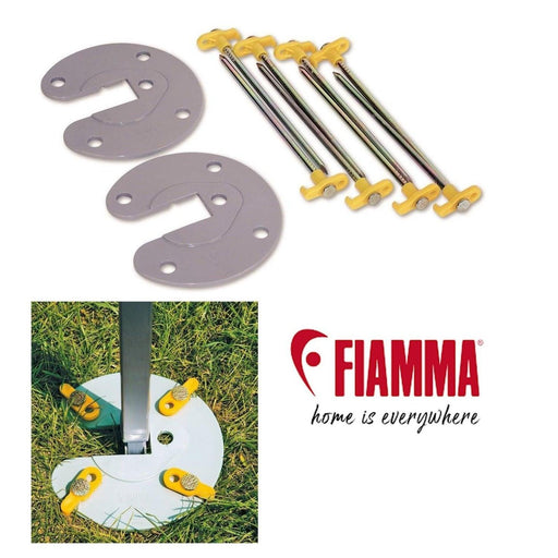Fiamma Awning Leg Fixing Plate Kit Fiamma - Dynamic Drive