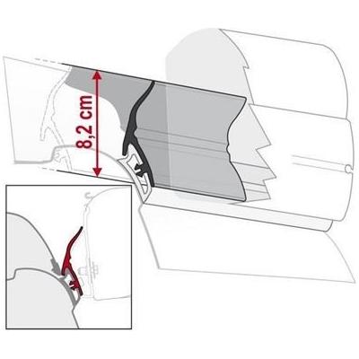 Fiamma Bad Weather Awning Rain Guard Kit For Volkswagen California Campervan 98655-663 Fiamma - Dynamic Drive
