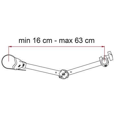 Fiamma Bike Block Pro D2 Black for Carry Bike Bicycle Cycle Rack Safety Fiamma - Dynamic Drive