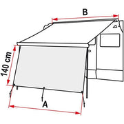Fiamma Blocker 350 Front Panel For F45 F80 F65 Awnings Caravanstore Outdoors 07972-02- Fiamma - Dynamic Drive