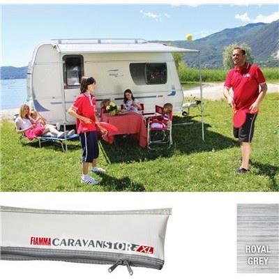 Fiamma Caravan Caravanstore 440 4.4M XL Awning Royal Grey Fabric 07740G01R Fiamma - Dynamic Drive
