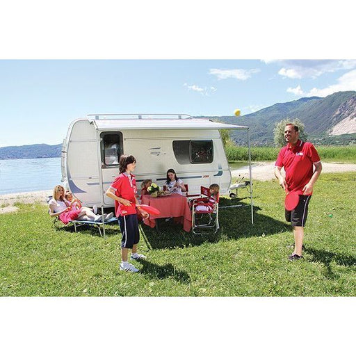 Fiamma CaravanStore Lightweight Manual Opening Awning 190 Royal Grey Fabric Fiamma - Dynamic Drive