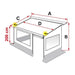 Fiamma Caravanstore Zip Top Awning Only 360 with Royal Blue Fabric Caravan Fiamma - Dynamic Drive