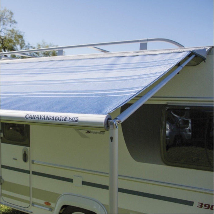 Fiamma Caravanstore Zip Top Canopy XL 410 Royal Grey Fabric Caravan 06771F02R Fiamma - Dynamic Drive