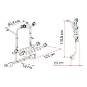 Fiamma Carry Bike Mercedes Viano and Vito after 2004 cycle rack Fiamma - Dynamic Drive