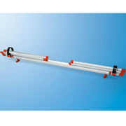 Fiamma Carry Bike Rail Quick C 128 Red & Quick Safe Straps Grove - Dynamic Drive