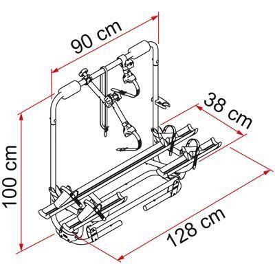 Fiamma Carry Bike XLA Pro 200 E Bike Caravan Cycle Carrier Fiamma - Dynamic Drive