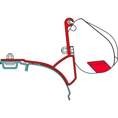 Fiamma F35 Awning Bracket Adapter Kit Volkswagen T5 T6 Multivan Transporter Fiamma - Dynamic Drive