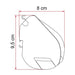 Fiamma F35 Pro 250 Awning Titanium Case Royal Blue Fabric Campervan Caravan 4x4 Fiamma - Dynamic Drive