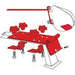 Fiamma F35 Standard Awning Mounting Bracket For Vehicle Roof Rails 98655-142 KIT Fiamma - Dynamic Drive