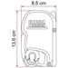 Fiamma F45 S Winch Awning Wind Out 400 Polar White Case Evergreen Fabric Fiamma - Dynamic Drive