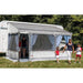 Fiamma F45S 375 Awning Polar White Case Royal Grey Fabric Motorhome Caravan Fiamma - Dynamic Drive