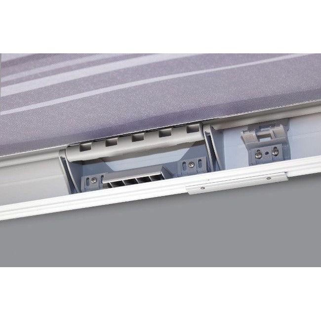 Fiamma F45S 375cm Awning Titanium Case Royal Blue Fabric Motorhome Caravan Fiamma - Dynamic Drive