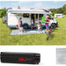 Fiamma F45S 450cm Awning Deep Black Case Royal Grey Fabric Motorhome Caravan Fiamma - Dynamic Drive