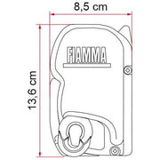 Fiamma Titanium F45S 450 Awning Royal Blue Fabric Fiamma - Dynamic Drive