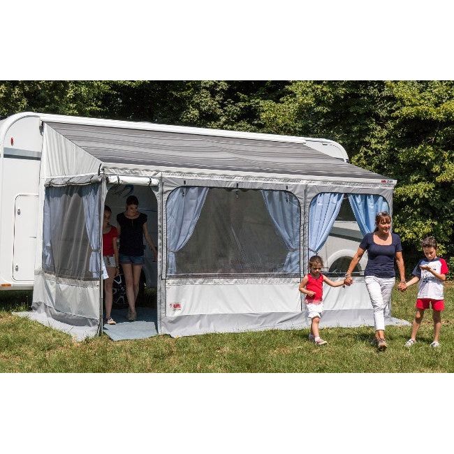 Fiamma Titanium F45S 400 Awning Royal Grey Fabric Fiamma - Dynamic Drive