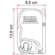 Fiamma F45S VW T5 T6 California Winch Awning 260 Titanium Royal Grey 06290E01R Fiamma - Dynamic Drive