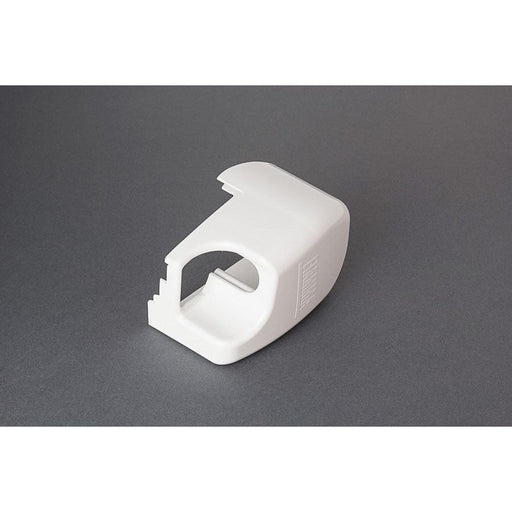 Fiamma F45Ti right hand outer end cap in polar white (98655-145) Fiamma - Dynamic Drive
