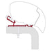 Fiamma F65 F80 Awning 370Cm Mounting Adapter Bracket Hymer Motorhome Caravan 98655-935 Fiamma - Dynamic Drive