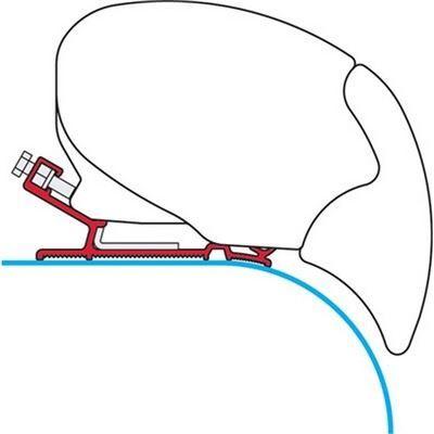 Fiamma F65 F80 Awning Adapter Brackets for Autocruise Motorhome 98655-420 Nova - Dynamic Drive