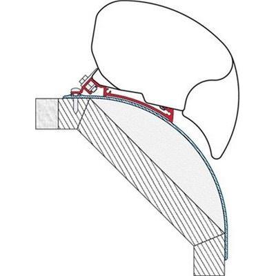 Fiamma F80 F65 Awning Adapter Brackets Laika Kreos Motorhome After 2005 98655-698 Fiamma - Dynamic Drive