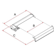 Fiamma F80S 370 Awning Polar White Royal Grey Fabric Motorhome Caravan Van Fiamma - Dynamic Drive
