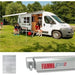 Fiamma F80S 400 Awning Titanium Case Royal Grey Fabric Motorhome Caravan Van Fiamma - Dynamic Drive