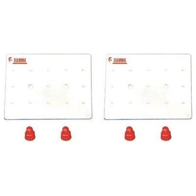 Fiamma Heavy Fixing Top Brackets Pair For Bike Rack Motorhome Fiamma - Dynamic Drive