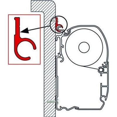 Fiamma Kit Adaptor Rail R 3M for F35 F45 ZIP Awning Motorhome Caravan 02361-01A Nova - Dynamic Drive