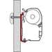 Fiamma Kit As 400 Adaptor Brackets For F45 F70 Awning Motorhome Caravan 98655-390 Fiamma - Dynamic Drive