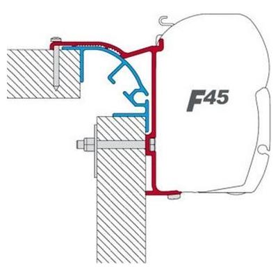 Fiamma Kit Bailey Series 2 Caravan Fixing Brackets kit Fiamma - Dynamic Drive