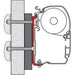 Fiamma Kit Dethleffs Globebus Motorhome F45 F70 Awning Brackets 98655-730 Nova - Dynamic Drive