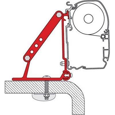 Fiamma Kit Roof Adapter Brackets for F45 F70 Awning Motorhome 98655-316 Fiamma - Dynamic Drive