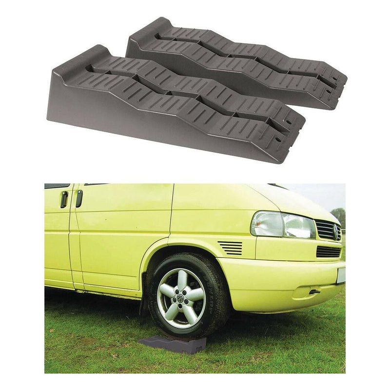 Fiamma Level Up Grey Levelling Ramps 5 Ton Heavy Duty Caravan Motorhome Fiamma - Dynamic Drive