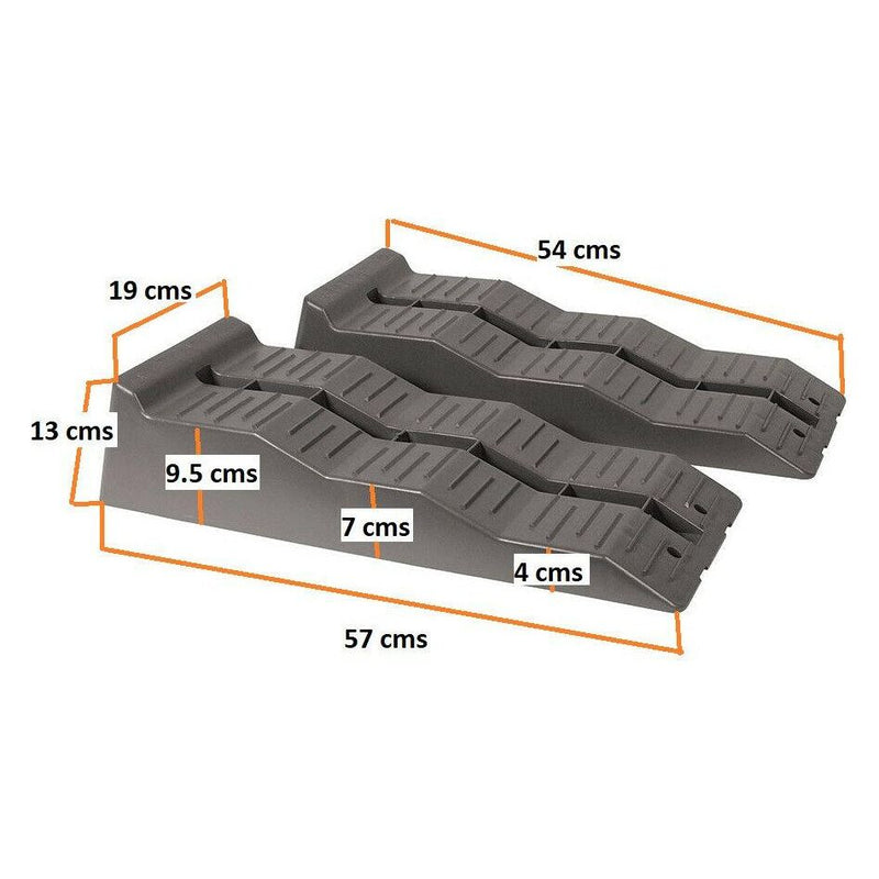 Fiamma Level Up Grey Levelling Ramps 5 Ton Heavy Duty Caravan Motorhome Fiamma - Dynamic Drive