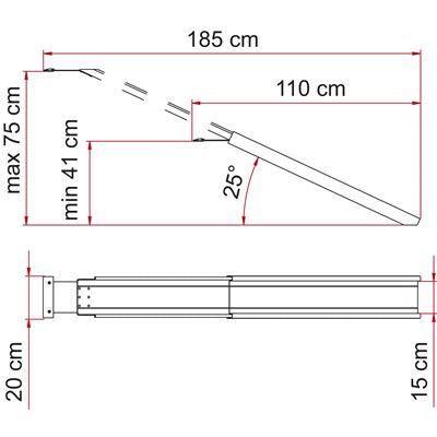 Fiamma Motorbike Carry Ramp Motorhome Garage Van Fiamma - Dynamic Drive