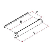 Fiamma Motorhome Slide Out 280 Awning Polar White Case Royal Grey Fabric 06902D01R Fiamma - Dynamic Drive