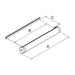Fiamma Motorhome Slide Out 280 Awning Polar White Case Royal Grey Fabric 06902D01R Fiamma - Dynamic Drive