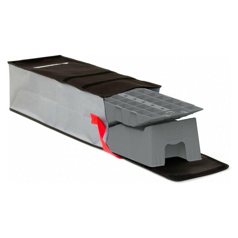 Fiamma Pair Jumbo Ramps With Bag Wheel Leveller Hd 8 Ton Axle Caravan Motorhome 97901-060 Fiamma - Dynamic Drive