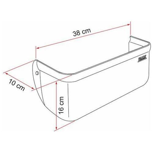 Fiamma Pocket XL Handy Storage Pocket For Caravans & Motorhomes Fiamma - Dynamic Drive